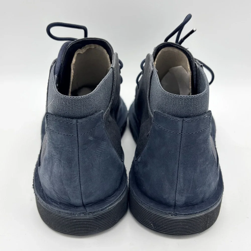 Camper Morrys Mens Navy Blue Textile Leather Chukka Boots EU 43 US 10 Techwear